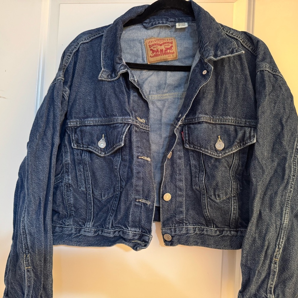 Levi's Women's Dark Blue Jean Jacket